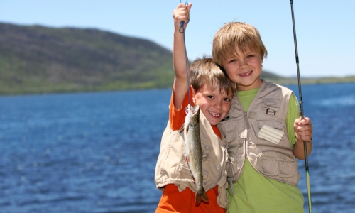 Rocky Mountain Kids Fishing